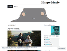Tablet Screenshot of happymusicblog.wordpress.com