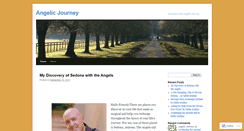 Desktop Screenshot of angelicjourney.wordpress.com