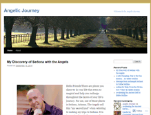 Tablet Screenshot of angelicjourney.wordpress.com