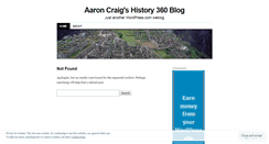 Desktop Screenshot of acraig2.wordpress.com