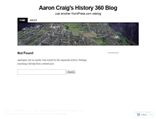 Tablet Screenshot of acraig2.wordpress.com