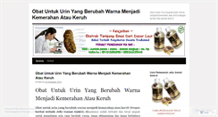 Desktop Screenshot of obatuntukurinyangberubahwarnamenjadikemerahana.wordpress.com