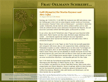 Tablet Screenshot of oelmann.wordpress.com