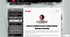 Desktop Screenshot of custombuiltptblog.wordpress.com
