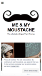 Mobile Screenshot of meandmymoustache.wordpress.com