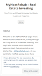 Mobile Screenshot of mynextrehabrealestate.wordpress.com