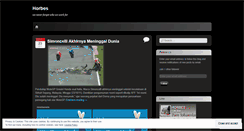 Desktop Screenshot of horbes.wordpress.com