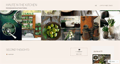 Desktop Screenshot of hautenthekitchen.wordpress.com