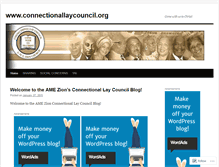 Tablet Screenshot of connectionallaycouncil.wordpress.com