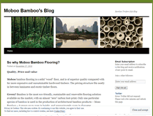 Tablet Screenshot of moboobamboo.wordpress.com