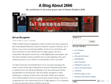 Tablet Screenshot of ablogabout2666.wordpress.com