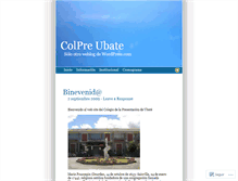 Tablet Screenshot of colpreubate.wordpress.com