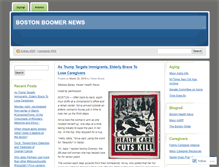 Tablet Screenshot of bostonboomer.wordpress.com