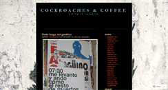 Desktop Screenshot of cockroach1.wordpress.com