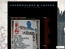 Tablet Screenshot of cockroach1.wordpress.com