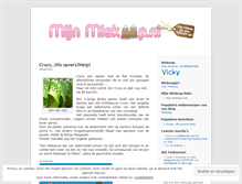 Tablet Screenshot of mijnmiskoop.wordpress.com