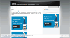 Desktop Screenshot of mantleschurch.wordpress.com