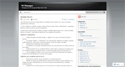 Desktop Screenshot of 90manager.wordpress.com