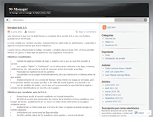 Tablet Screenshot of 90manager.wordpress.com