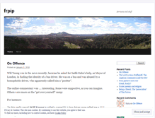 Tablet Screenshot of frpip.wordpress.com