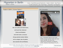 Tablet Screenshot of migranteninberlin.wordpress.com