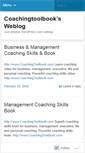 Mobile Screenshot of coachingtoolbook.wordpress.com