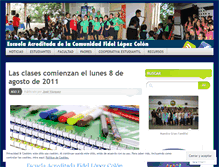 Tablet Screenshot of fidellopezcolon.wordpress.com