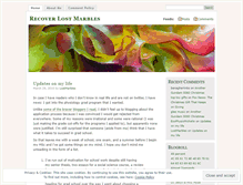 Tablet Screenshot of lstmarbles.wordpress.com