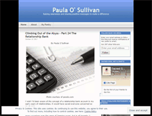 Tablet Screenshot of paulaosullivan.wordpress.com