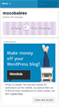 Mobile Screenshot of mocobabies.wordpress.com