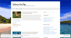 Desktop Screenshot of indonesia1stop.wordpress.com