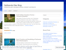 Tablet Screenshot of indonesia1stop.wordpress.com