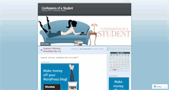 Desktop Screenshot of confessionsofaunistudent.wordpress.com