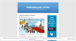 Desktop Screenshot of habboteayuda.wordpress.com