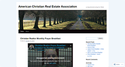 Desktop Screenshot of christianrealtor.wordpress.com