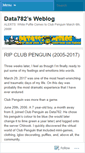 Mobile Screenshot of data782.wordpress.com