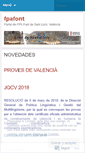 Mobile Screenshot of fpafont.wordpress.com