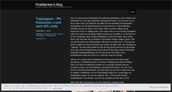 Desktop Screenshot of piratfabriken.wordpress.com
