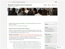 Tablet Screenshot of barnetcc.wordpress.com