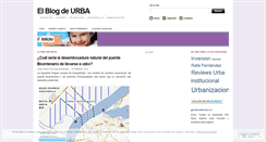 Desktop Screenshot of elblogdeurba.wordpress.com