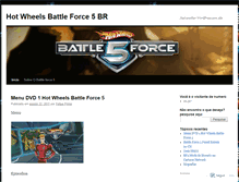 Tablet Screenshot of battleforce5.wordpress.com