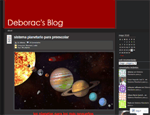 Tablet Screenshot of deborac.wordpress.com