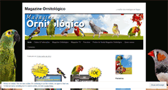 Desktop Screenshot of magazineornitologico.wordpress.com