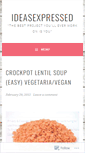 Mobile Screenshot of ideasexpressed.wordpress.com