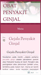 Mobile Screenshot of obatpenyakitginjalherball.wordpress.com