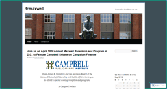 Desktop Screenshot of dcmaxwell.wordpress.com