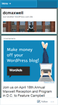 Mobile Screenshot of dcmaxwell.wordpress.com