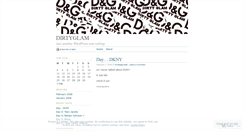 Desktop Screenshot of dirtyglam.wordpress.com