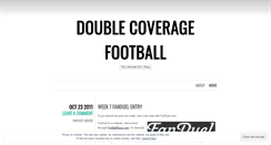 Desktop Screenshot of doublecoveragefb.wordpress.com