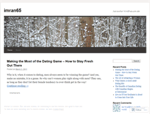 Tablet Screenshot of imran65.wordpress.com